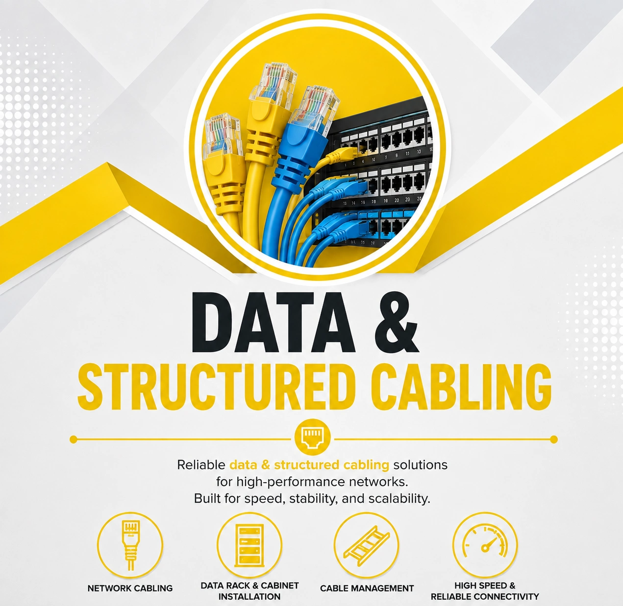 Structured Ethernet & Data Cabling