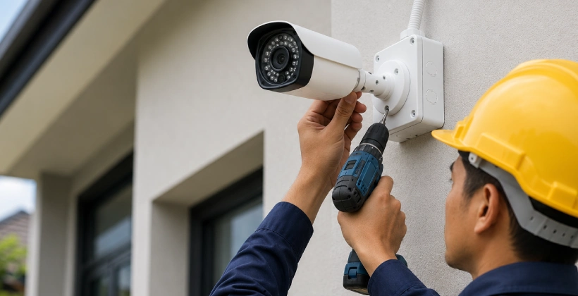 Professional CCTV security camera installation in Wellington and Hutt Valley