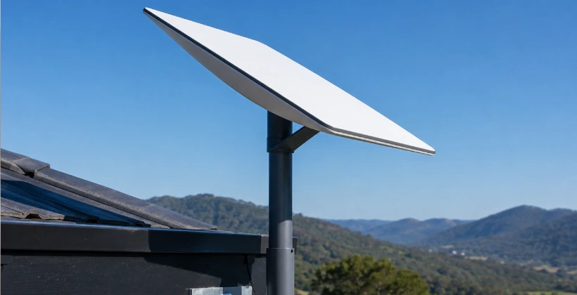 Professional Starlink satellite dish installation and pole mounting in Wellington and Hutt Valley